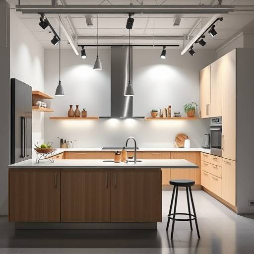 Midtown Production Studio - Studio space with professional kitchen setting.